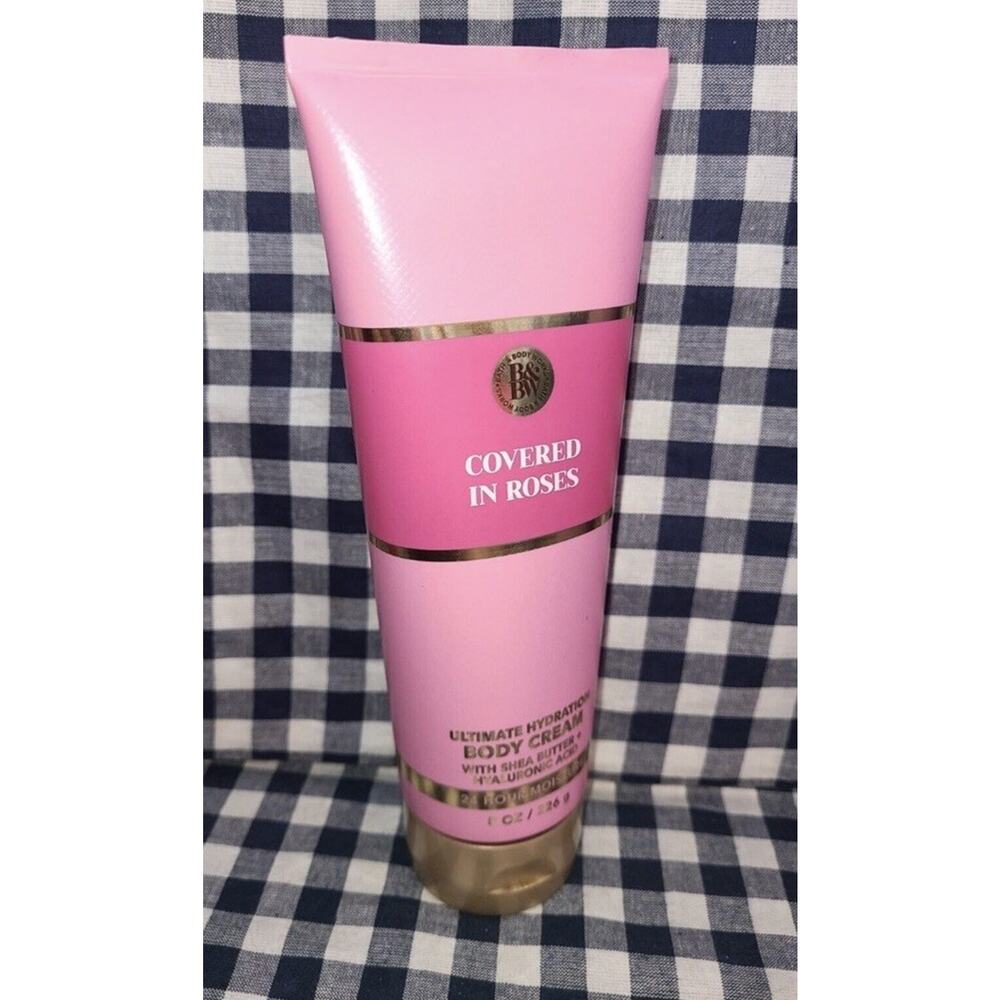 ALL NEW Covered In Roses 8 oz Ultimate Hydration Body Cream Bath & Body Works